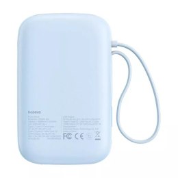 Baseus Powerbank Baseus QPow 2 10000mAh 30W 2xUSB-C Niebieski