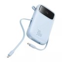 Baseus Powerbank Baseus QPow 2 10000mAh 30W 2xUSB-C Niebieski