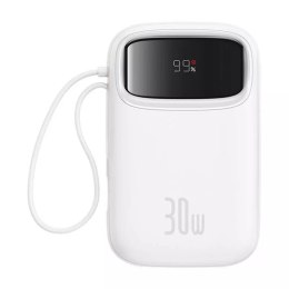 Baseus Powerbank Baseus QPow 2 10000mAh 30W Biały