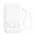 Baseus Powerbank Baseus QPow 2 10000mAh 30W Biały