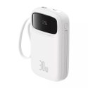 Baseus Powerbank Baseus QPow 2 10000mAh 30W Biały