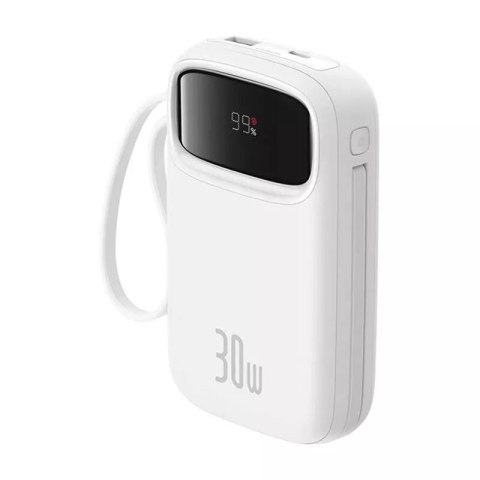Baseus Powerbank Baseus QPow 2 10000mAh 30W Biały Baseus Powerbank Baseus QPow 2 10000mAh 30W Biały