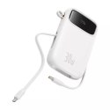 Baseus Powerbank Baseus QPow 2 10000mAh 30W Biały
