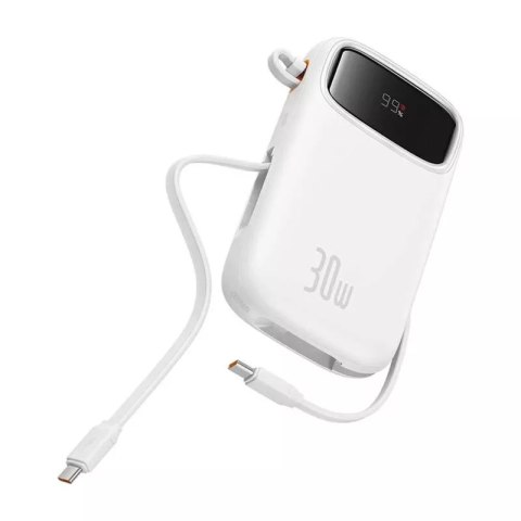 Baseus Powerbank Baseus QPow 2 10000mAh 30W Biały Baseus Powerbank Baseus QPow 2 10000mAh 30W Biały