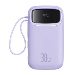 Baseus Powerbank Baseus QPow 2 20000mAh 30W 2xUSB-C Fioletowy