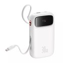 Baseus Powerbank Baseus QPow 2 20000mAh 30W 2xUSB-C (biały)