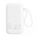 Baseus Powerbank Baseus QPow 2 20000mAh 30W 2xUSB-C (biały)