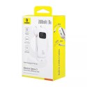 Baseus Powerbank Baseus QPow 2 20000mAh 30W 2xUSB-C (biały)