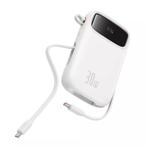 Baseus Powerbank Baseus QPow 2 20000mAh 30W 2xUSB-C (biały) Baseus Powerbank Baseus QPow 2 20000mAh 30W 2xUSB-C (biały)