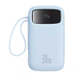 Baseus Powerbank Baseus QPow2 20000mAh 30W 2xUSB-C Niebieski