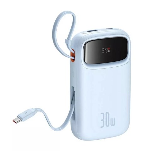 Baseus Powerbank Baseus QPow2 20000mAh 30W 2xUSB-C Niebieski Baseus Powerbank Baseus QPow2 20000mAh 30W 2xUSB-C Niebieski