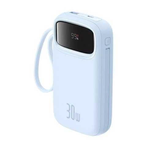 Baseus Powerbank Baseus QPow2 20000mAh 30W 2xUSB-C Niebieski Baseus Powerbank Baseus QPow2 20000mAh 30W 2xUSB-C Niebieski