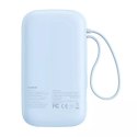 Baseus Powerbank Baseus QPow2 20000mAh 30W 2xUSB-C Niebieski