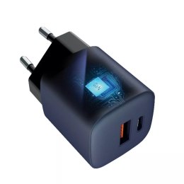 Forcell Ładowarka sieciowa FORCELL F-ENERGY GaN Typ C + USB A PD QC4.0 3A 33W Szara