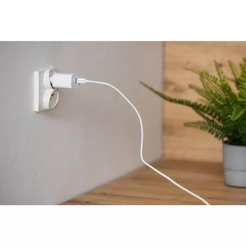 Forcell Ładowarka sieciowa FORCELL F-ENERGY Typ C + USB A PD QC4.0 3A 30W Biała Forcell Ładowarka sieciowa FORCELL F-ENERGY Typ C + USB A PD QC4.0 3A 30W Biała