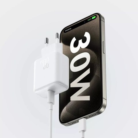 Joyroom Ładowarka Joyroom JR-TCF24 sieciowa USB-C PD 30W QC SFC - Biała Joyroom Ładowarka Joyroom JR-TCF24 sieciowa USB-C PD 30W QC SFC - Biała