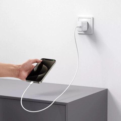 Joyroom Ładowarka Joyroom JR-TCF24 sieciowa USB-C PD 30W QC SFC - Biała Joyroom Ładowarka Joyroom JR-TCF24 sieciowa USB-C PD 30W QC SFC - Biała