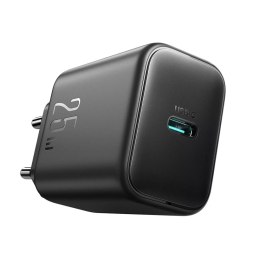 Joyroom Ładowarka Joyroom Sieciowa USB-C 25W SFC / PPS / PD - Czarna + Kabel USB-C / USB-C 1m