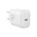 Joyroom Ładowarka Joyroom Sieciowa USB-C PD 20W - Biała + Kabel USB-C / Lightning 1m