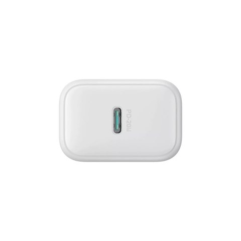 Joyroom Ładowarka Joyroom Sieciowa USB-C PD 20W - Biała + Kabel USB-C / Lightning 1m Joyroom Ładowarka Joyroom Sieciowa USB-C PD 20W - Biała + Kabel USB-C / Lightning 1m