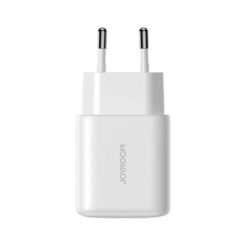 Joyroom Ładowarka Joyroom Sieciowa USB-C PD 20W - Biała + Kabel USB-C / Lightning 1m Joyroom Ładowarka Joyroom Sieciowa USB-C PD 20W - Biała + Kabel USB-C / Lightning 1m