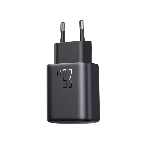 Joyroom Ładowarka Joyroom Sieciowa USB-C / USB-A 25W SFC / PPS / PD - Czarna Joyroom Ładowarka Joyroom Sieciowa USB-C / USB-A 25W SFC / PPS / PD - Czarna