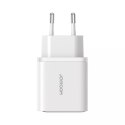 Joyroom Ładowarka Joyroom Sieciowa USB-C / USB-A 30W - Biała