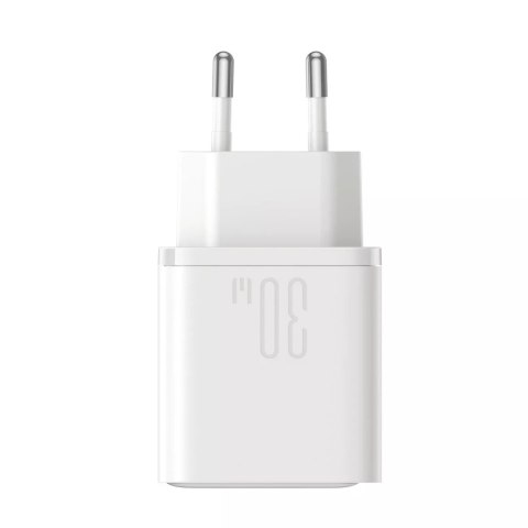 Joyroom Ładowarka Joyroom Sieciowa USB-C / USB-A 30W - Biała Joyroom Ładowarka Joyroom Sieciowa USB-C / USB-A 30W - Biała