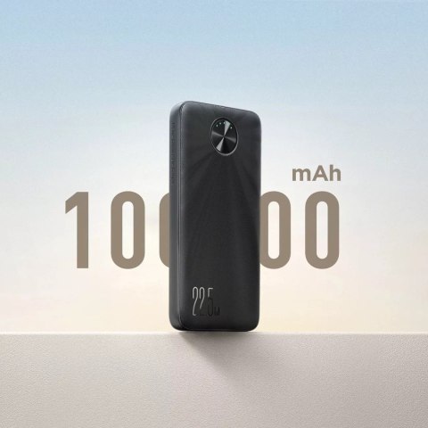 Joyroom Powerbank Joyroom 10000mAh USB-C USB-A 22.5W - Czarny Joyroom Powerbank Joyroom 10000mAh USB-C USB-A 22.5W - Czarny