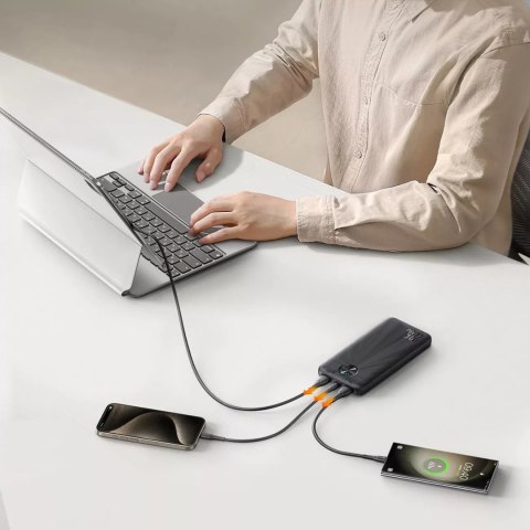 Joyroom Powerbank Joyroom 10000mAh USB-C USB-A 22.5W - Czarny Joyroom Powerbank Joyroom 10000mAh USB-C USB-A 22.5W - Czarny