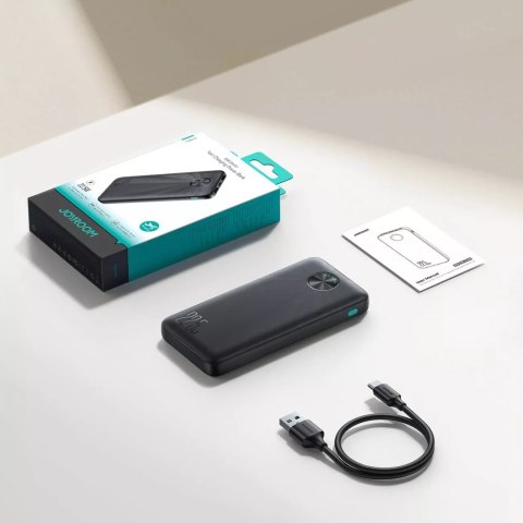 Joyroom Powerbank Joyroom 10000mAh USB-C USB-A 22.5W - Czarny Joyroom Powerbank Joyroom 10000mAh USB-C USB-A 22.5W - Czarny