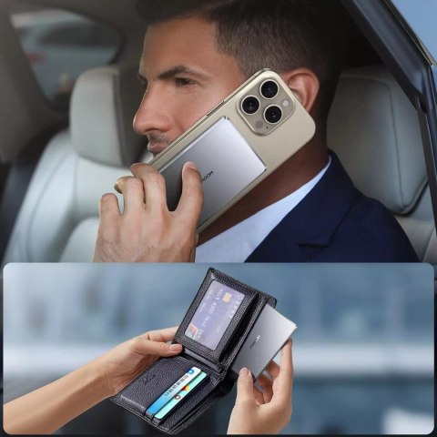 Joyroom Powerbank Joyroom 5000mAh 20W z ładowaniem indukcyjnym - Szary Joyroom Powerbank Joyroom 5000mAh 20W z ładowaniem indukcyjnym - Szary