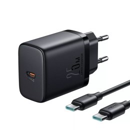 Joyroom Szybka ładowarka Joyroom do 25W + Kabel USB-C / USB-C 1m - Czarna