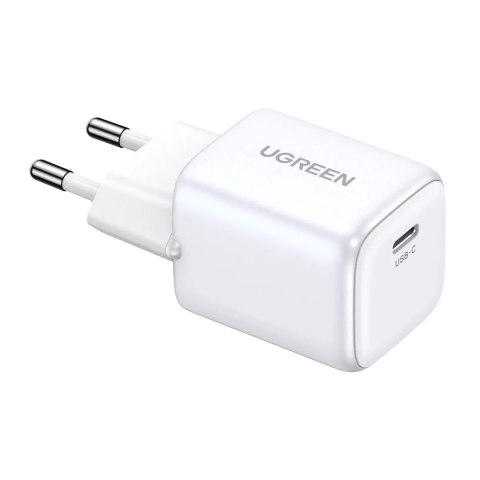UGreen Ładowarka Ugreen Nexode mini sieciowa GaN 20W USB-C PD 3.0 / QC 4.0 - Biała UGreen Ładowarka Ugreen Nexode mini sieciowa GaN 20W USB-C PD 3.0 / QC 4.0 - Biała