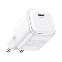 UGreen Ładowarka Ugreen Nexode mini sieciowa GaN 20W USB-C PD 3.0 / QC 4.0 - Biała