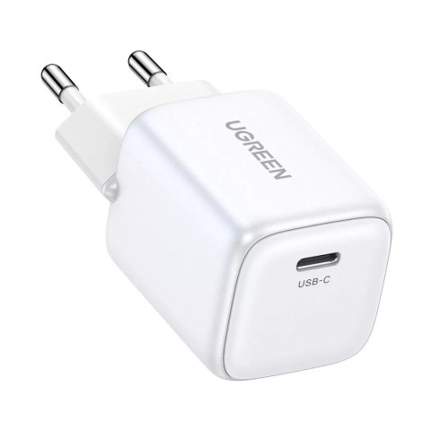 UGreen Ładowarka Ugreen Nexode mini sieciowa GaN 20W USB-C PD 3.0 / QC 4.0 - Biała UGreen Ładowarka Ugreen Nexode mini sieciowa GaN 20W USB-C PD 3.0 / QC 4.0 - Biała