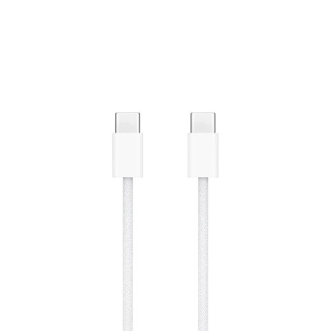 Apple Kabel Apple USB-C do USB-C 1m, 60W, biały, trwały, oryginalny Apple Kabel Apple USB-C do USB-C 1m, 60W, biały, trwały, oryginalny