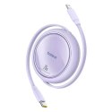 Baseus Kabel USB Baseus Free2Pull USB-C do iP 20W 1m (fioletowy)