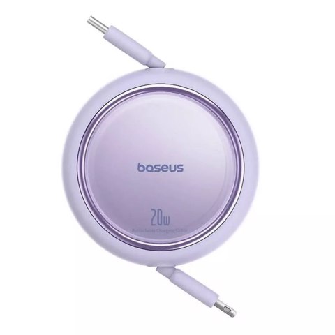 Baseus Kabel USB Baseus Free2Pull USB-C do iP 20W 1m (fioletowy) Baseus Kabel USB Baseus Free2Pull USB-C do iP 20W 1m (fioletowy)