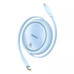 Baseus Kabel USB Baseus Free2Pull USB-C do iP 20W 1m (niebieski)