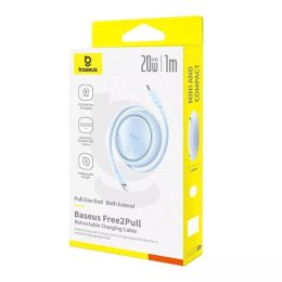 Baseus Kabel USB Baseus Free2Pull USB-C do iP 20W 1m (niebieski)