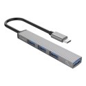 Orico Adapter Hub Orico USB do USB 3.0 + 3x USB 2.0 Szary