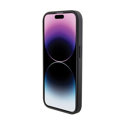 BMW Leather Seats Pattern - Etui iPhone 15 Pro (czarny) BMW Leather Seats Pattern - Etui iPhone 15 Pro (czarny)