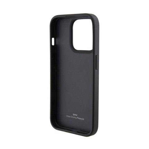 BMW Leather Seats Pattern - Etui iPhone 15 Pro (czarny) BMW Leather Seats Pattern - Etui iPhone 15 Pro (czarny)