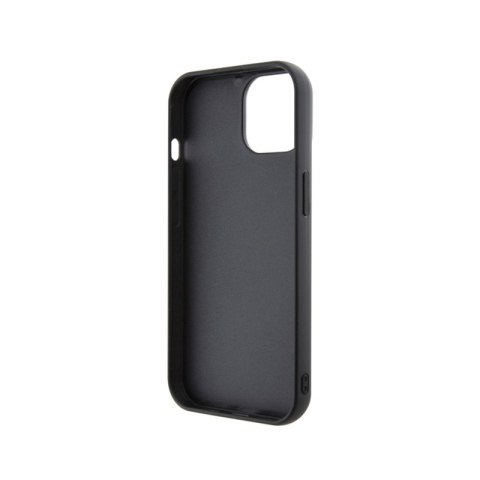 Karl Lagerfeld 3D Rubber Multi Logo - Etui iPhone 15 (czarny) Karl Lagerfeld 3D Rubber Multi Logo - Etui iPhone 15 (czarny)
