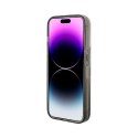 Karl Lagerfeld Liquid Glitter Ikonik - Etui iPhone 15 Pro (przezroczysty)