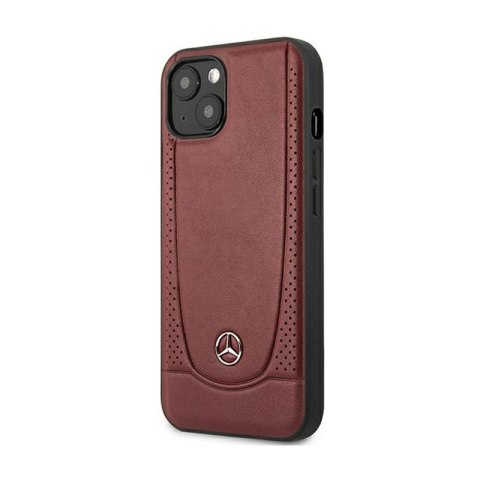 Mercedes Leather Urban Line - Etui iPhone 15 (czerwony) Mercedes Leather Urban Line - Etui iPhone 15 (czerwony)
