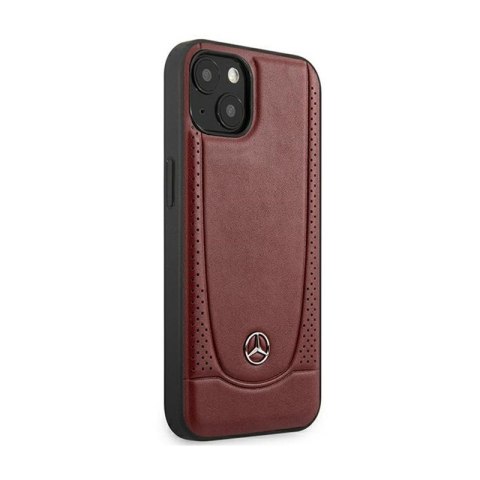 Mercedes Leather Urban Line - Etui iPhone 15 (czerwony) Mercedes Leather Urban Line - Etui iPhone 15 (czerwony)