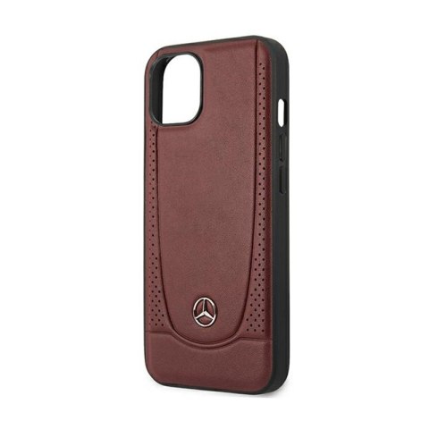 Mercedes Leather Urban Line - Etui iPhone 15 (czerwony) Mercedes Leather Urban Line - Etui iPhone 15 (czerwony)