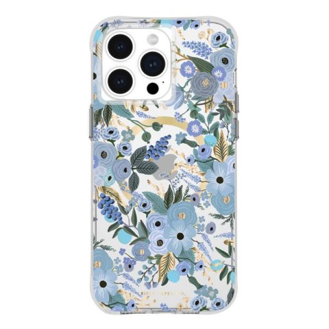 Rifle Paper Clear MagSafe - Etui iPhone 15 Pro Max (Garden Party Blue) Rifle Paper Clear MagSafe - Etui iPhone 15 Pro Max (Garden Party Blue)